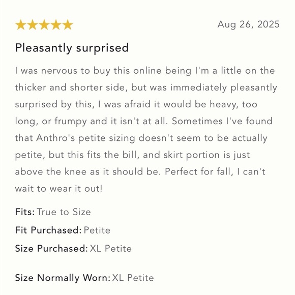 NWT Anthropologie Maeve Size Large Twofer Polo Mini Sweater Dress MSRP $188 - Picture 2 of 11